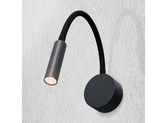 Бра 3W 145LM 3000K, черный Omega Lightstar 200137 в Ростове-на-Дону