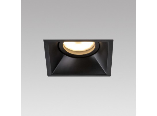Комплект из светильника и рамки DOMINO QUAD MR16 ЧЁРНЫЙ в Ростове-на-Дону