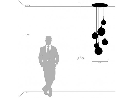 Подвес Globo Lightstar 813062 в Ростове-на-Дону