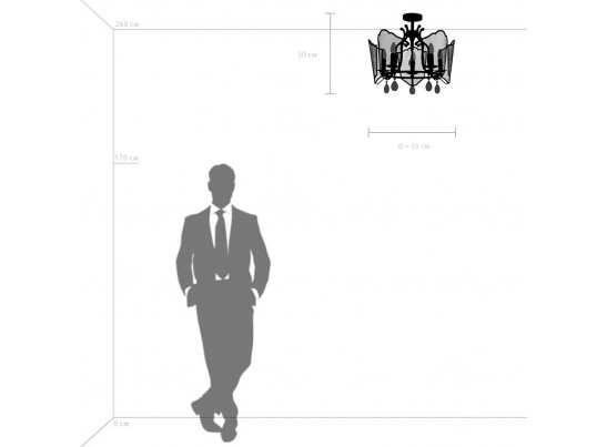Люстра потолочная Castello Lightstar 744057 в Ростове-на-Дону