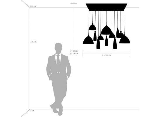 Подвес Agola Lightstar 810221 в Ростове-на-Дону