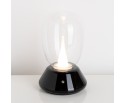 Настольная лампа диммируемая 10W 3000K прозрачный/черный Uovo III Lightstar 807907 в Ростове-на-Дону