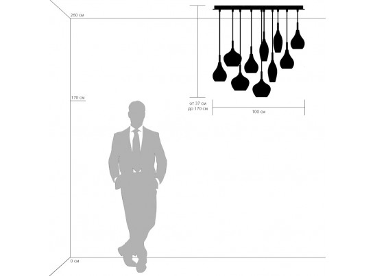 Подвес Pentola Lightstar 803120 в Ростове-на-Дону