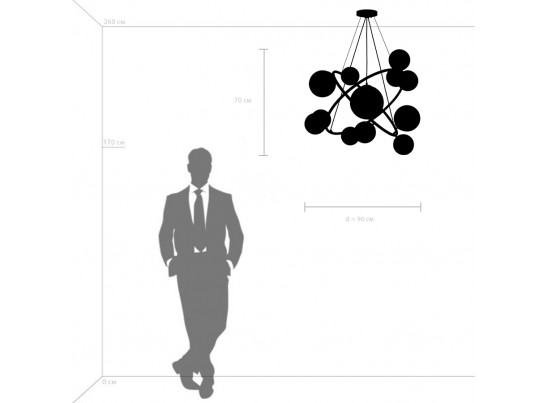 Люстра подвесная Croco Lightstar 815410 в Ростове-на-Дону