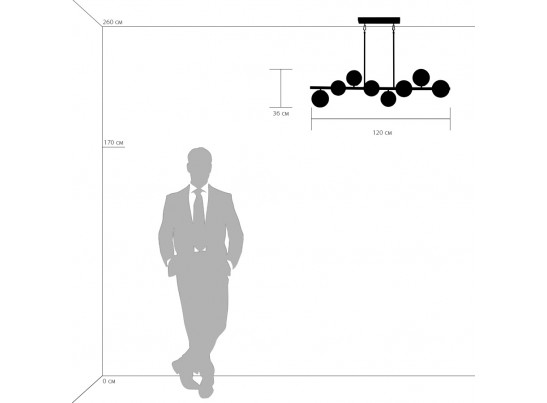 Люстра потолочная Croco Lightstar 815083 в Ростове-на-Дону