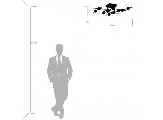 Люстра потолочная Bergamo Lightstar 745147 в Ростове-на-Дону