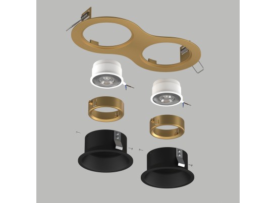 Комплект со светильником Domino Lightstar D6230707GMOD в Ростове-на-Дону