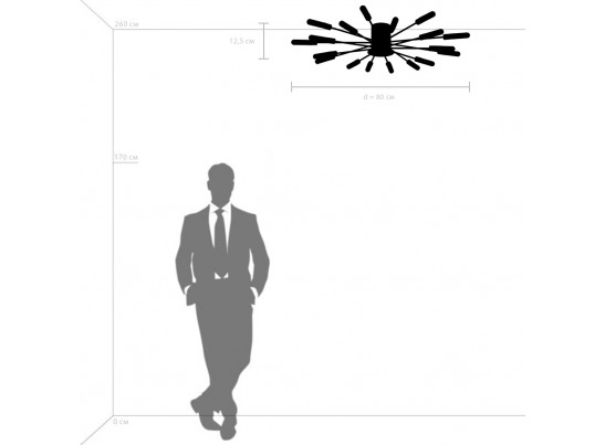 Люстра потолочная Ragno Lightstar 732183 в Ростове-на-Дону