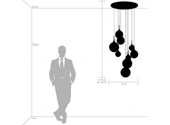 Подвес Globo Lightstar 813093 в Ростове-на-Дону