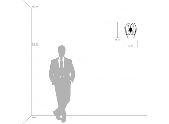 Бра Scarabeo Lightstar 755624 в Ростове-на-Дону