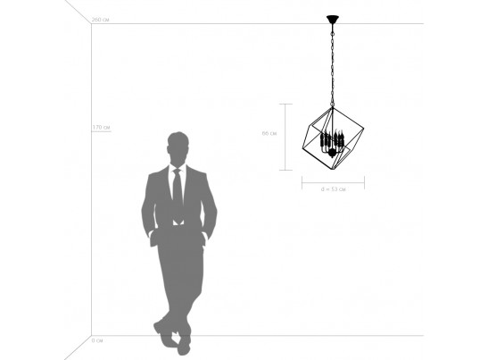 Люстра подвесная Gabbia Lightstar 732367 в Ростове-на-Дону