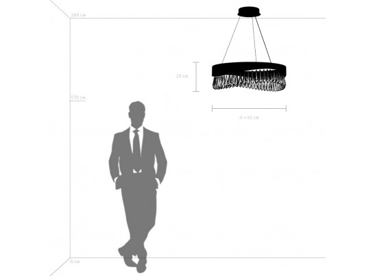 Люстра подвесная Helio Lightstar 703163 в Ростове-на-Дону