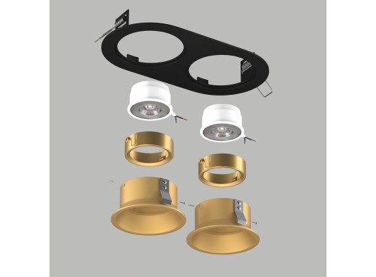 Комплект со светильником Domino Lightstar D6570303GMOD в Ростове-на-Дону