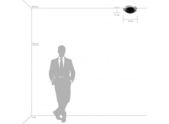 Плафон потолочный Murano Lightstar 601033 в Ростове-на-Дону