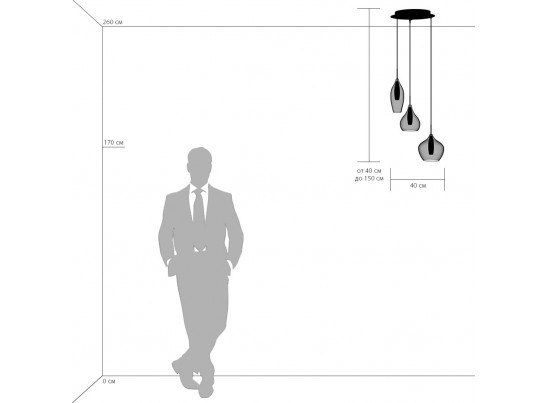 Подвес Pentola Lightstar 803050 в Ростове-на-Дону