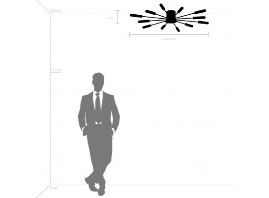 Люстра потолочная Ragno Lightstar 732123 в Ростове-на-Дону