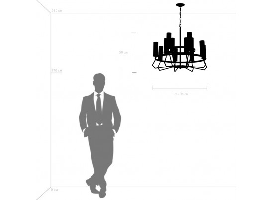 Люстра подвесная Flume Lightstar 723125 в Ростове-на-Дону
