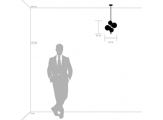 Люстра потолочная Croco Lightstar 815043 в Ростове-на-Дону