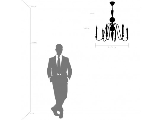 Люстра подвесная Ragno Lightstar 732067 в Ростове-на-Дону