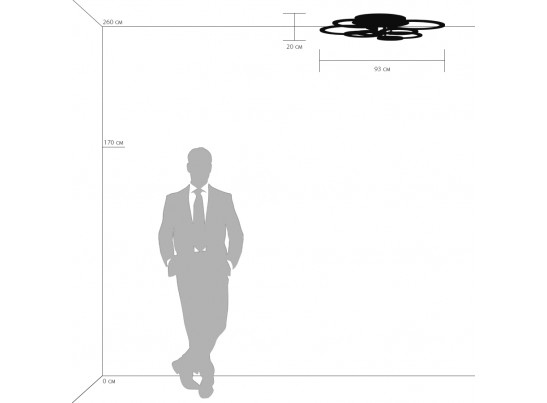 Люстра потолочная Breve Lightstar 749092 в Ростове-на-Дону
