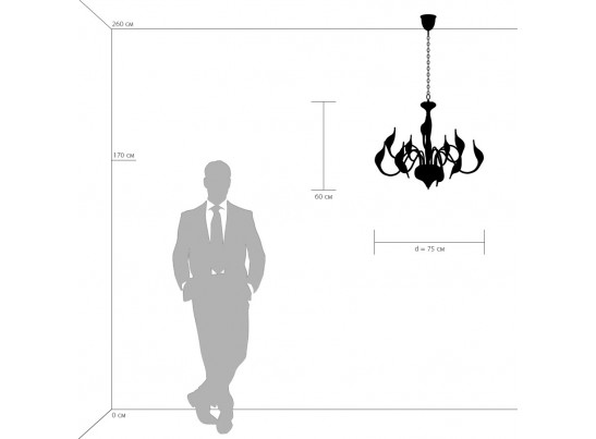 Люстра подвесная Cigno Collo Lightstar 751122 в Ростове-на-Дону
