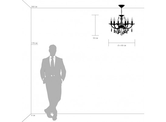 Люстра подвесная Stregaro Osgona 694064 в Ростове-на-Дону