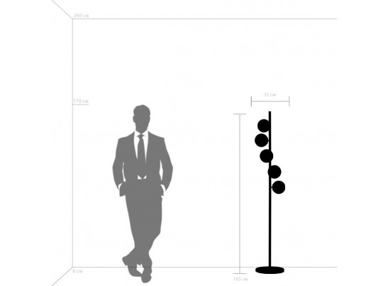 Торшер Croco Lightstar 815753 в Ростове-на-Дону