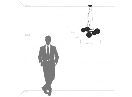 Подвес Globo Lightstar 815057 в Ростове-на-Дону