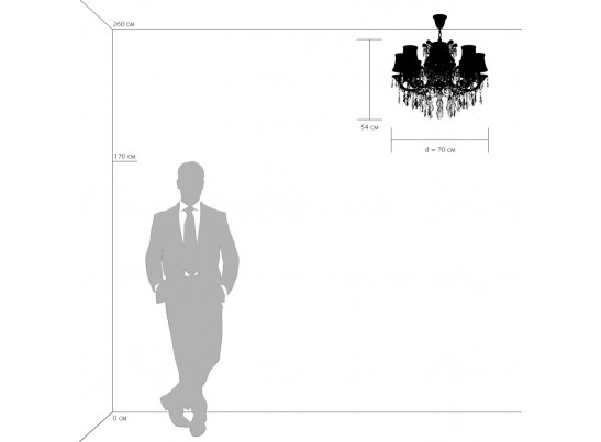 Люстра подвесная Princia Osgona 726081 в Ростове-на-Дону