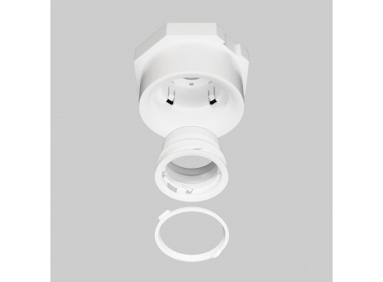 Рамка (светильник) скрытого монтажа лампочек и LED модулей MR16 в натяжной потолок Anello Lightstar 112000 в Ростове-на-Дону