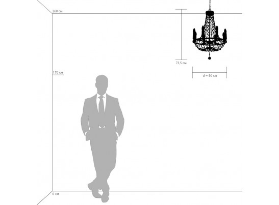 Люстра подвесная Castello Lightstar 744088 в Ростове-на-Дону