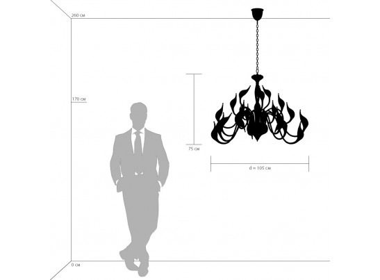 Люстра подвесная Cigno Collo Lightstar 751247 в Ростове-на-Дону