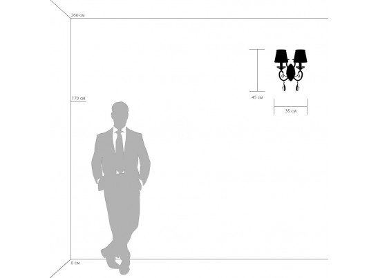 Бра Ricerco Osgona 693624 в Ростове-на-Дону