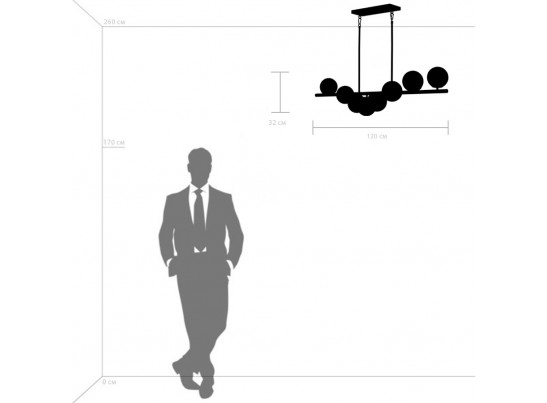 Люстра потолочная Croco Lightstar 815187 в Ростове-на-Дону