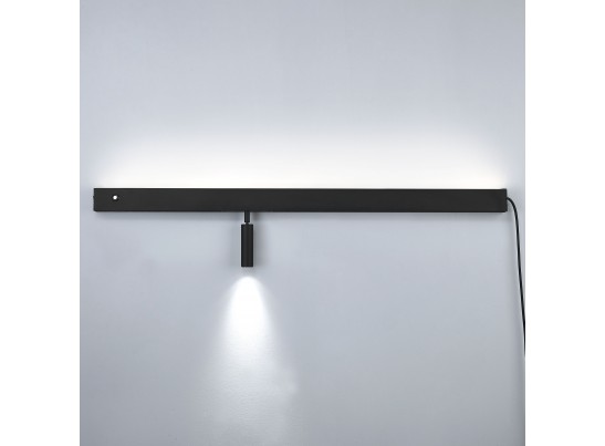 Светильник настенный 230В (2000мм) бэк-лайт 24В 10Вт+спот-лайт 24В 7Вт Fiume Spot Lightstar 810657 в Ростове-на-Дону