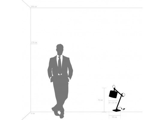 Настольная лампа Meccano Lightstar 766919 в Ростове-на-Дону