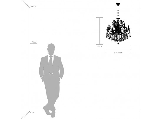 Люстра подвесная Elegante Osgona 708084 в Ростове-на-Дону