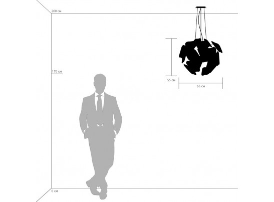 Люстра подвесная Planaria Lightstar 808010 в Ростове-на-Дону