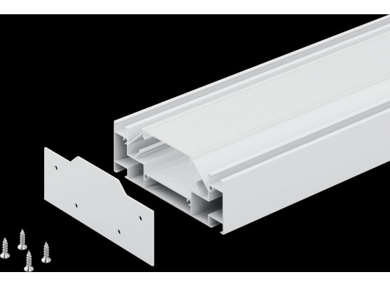 Профиль встраиваемый в натяжной потолок под LED ленту до 30мм либо под трек Barra (1упаковка=6шт) Barra Base Lightstar 502420-6AI в Ростове-на-Дону