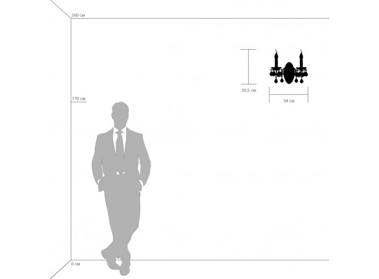 Бра Classic Osgona 700624 в Ростове-на-Дону