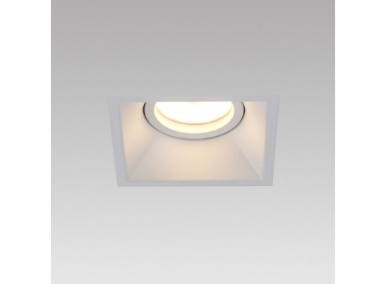 Комплект из светильника и рамки DOMINO QUAD MR16 БЕЛЫЙ в Ростове-на-Дону