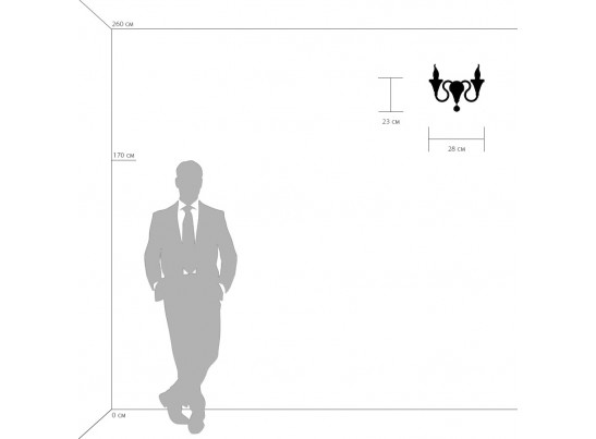 Бра Serpente Osgona 703624 в Ростове-на-Дону