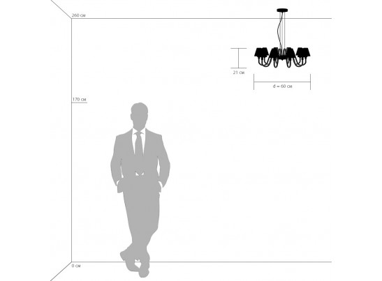 Люстра подвесная Bianco Lightstar 760106 в Ростове-на-Дону