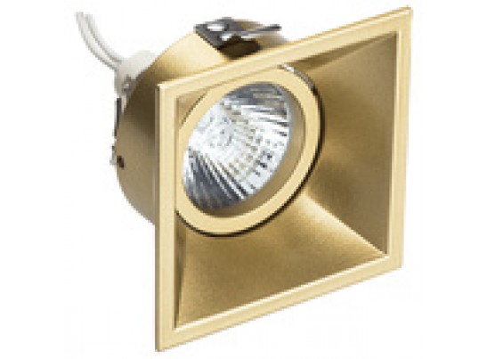 Светильник точечный встраиваемый декоративный под заменяемые галогенные или LED лампы Domino Lightstar 214503 в Ростове-на-Дону