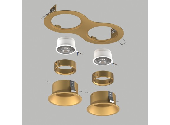 Комплект со светильником Domino Lightstar D6230303GMOD в Ростове-на-Дону