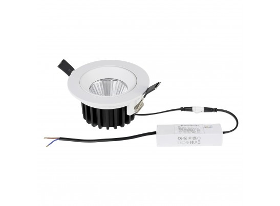 Светильник встраиваемый поворотный 10W 1310Lm 38G белый Soffi IP65 Lightstar 212446IP65 в Ростове-на-Дону