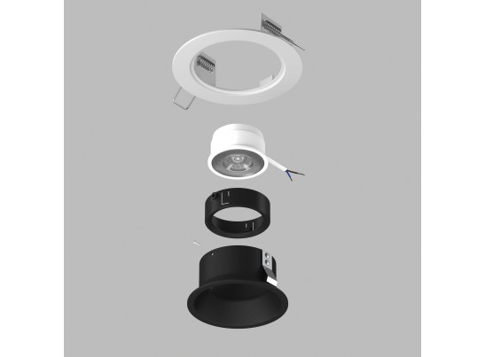 Комплект со светильником Domino Lightstar D61607BMOD в Ростове-на-Дону