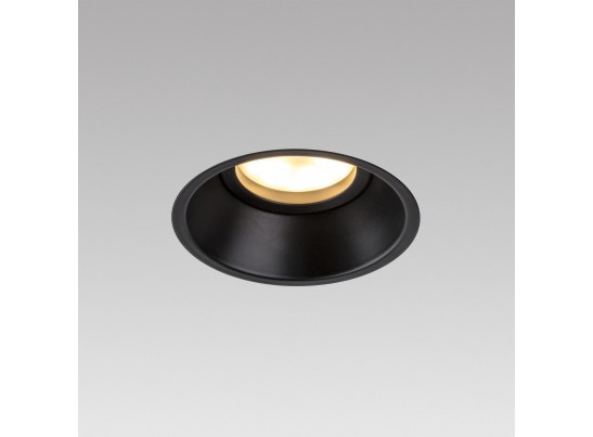 Комплект из светильника и рамки DOMINO ROUND MR16 ЧЁРНЫЙ в Ростове-на-Дону