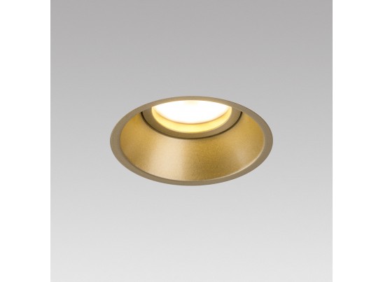 Комплект из светильника и рамки DOMINO ROUND MR16 ЗОЛОТО в Ростове-на-Дону