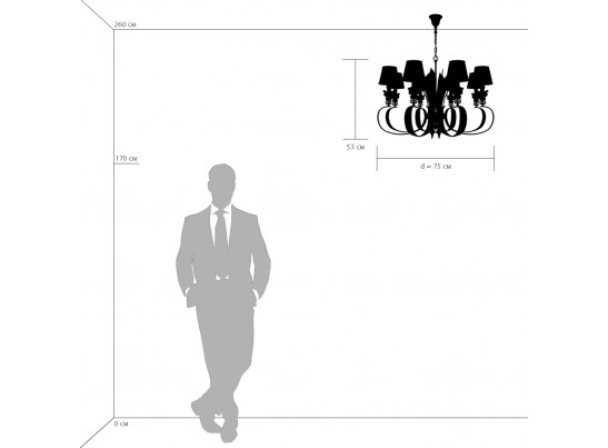 Люстра подвесная Antique Lightstar 783081 в Ростове-на-Дону